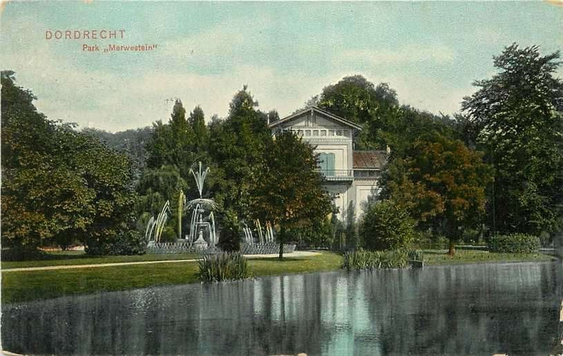 380-917-017 Dordrecht Park Merwestein, Verzenden, Voor 1920, Zuid-Holland