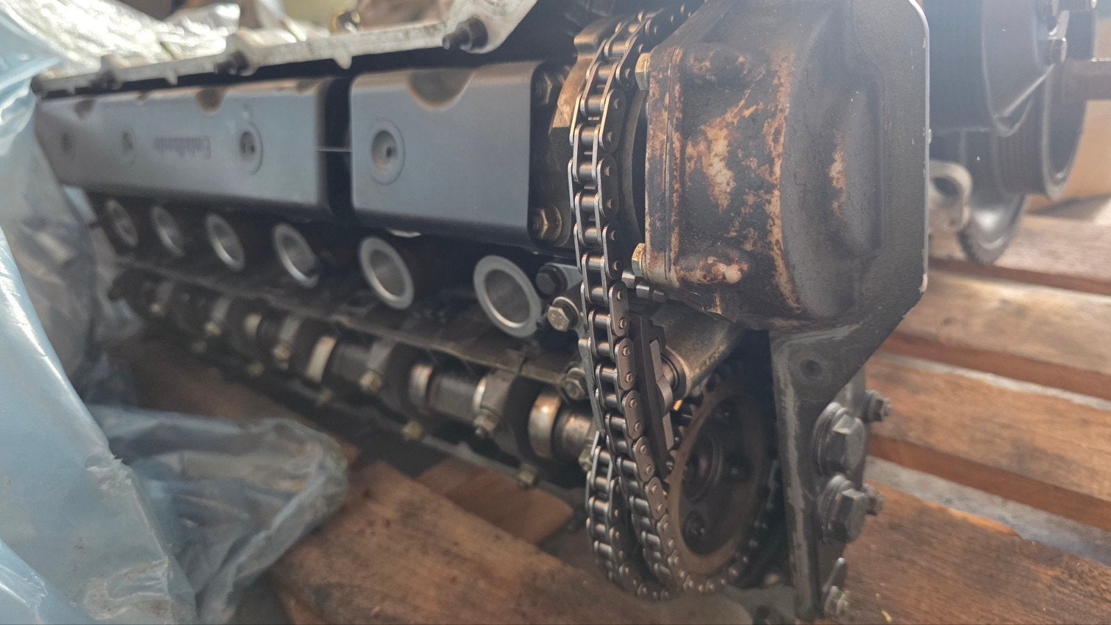 BMW M52B25 MotorblokNieuwe Kettingen, Klepstoters, Pakkin, Auto-onderdelen, Motor en Toebehoren, Ophalen, Gebruikt, BMW