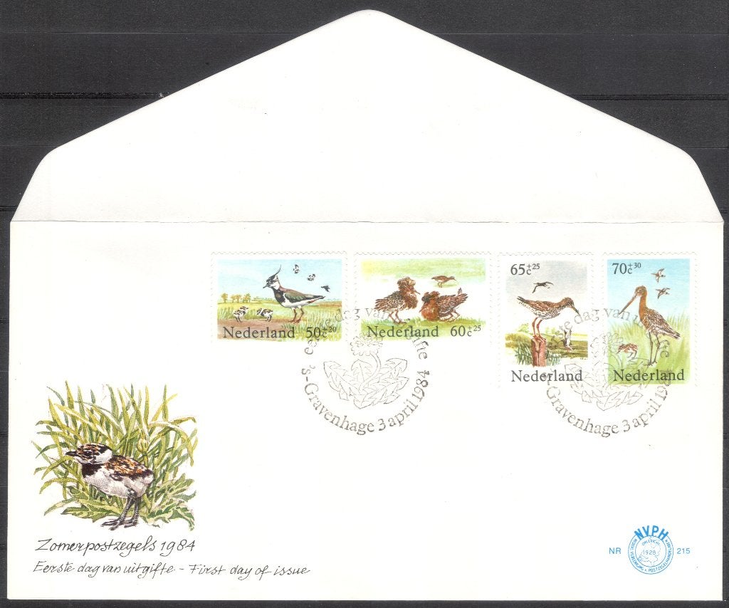 E215 - zomer 1984 - weidevogels, Verzenden, Onbeschreven, Nederland