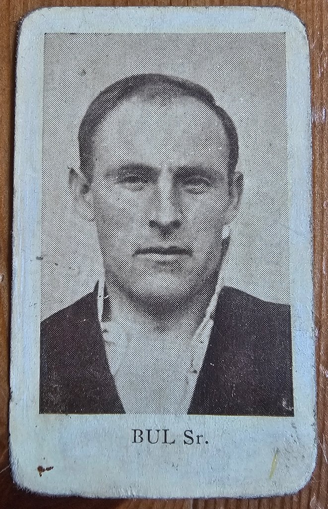 1930 Miss Blanche #53 Bertus Bul Feyenoord Voetbal!, Verzenden, Gebruikt, Feyenoord, Poster, Plaatje of Sticker