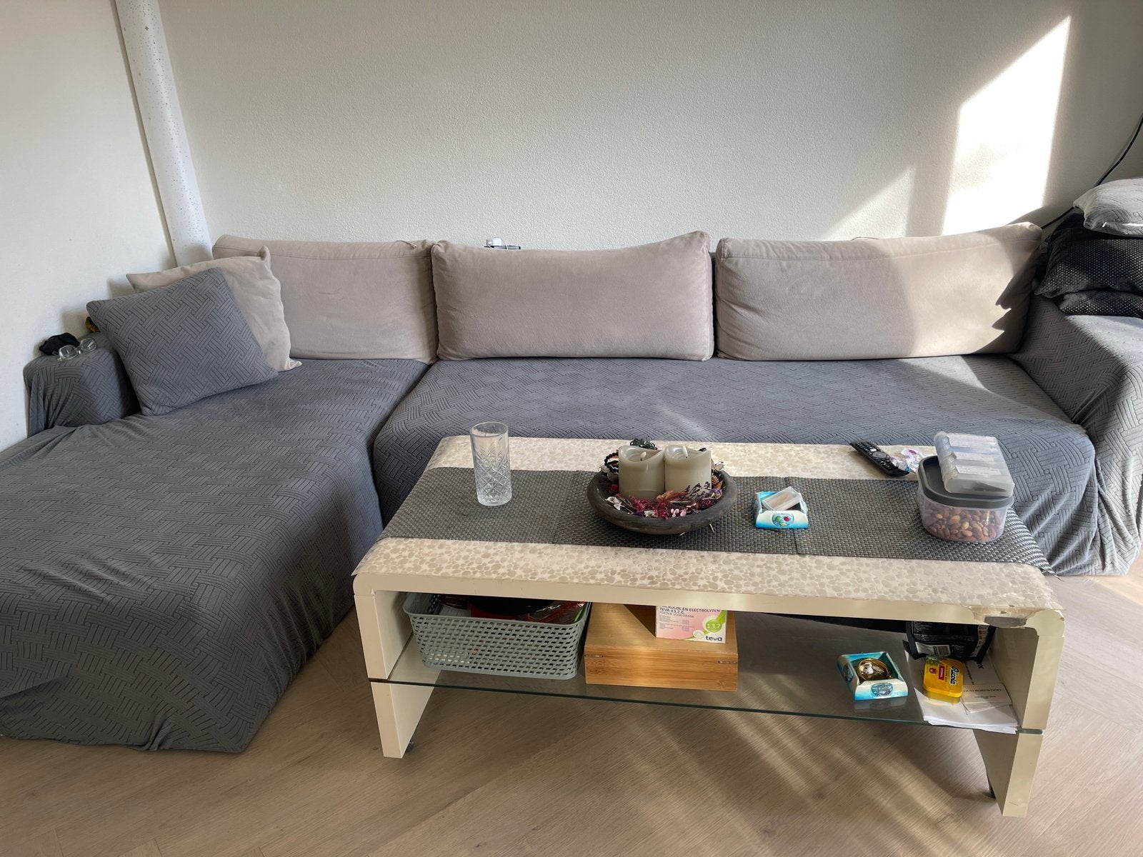 Sofa, Huis en Inrichting, Banken | Bankstellen, Ophalen of Verzenden, Zo goed als nieuw, Vierpersoons of meer