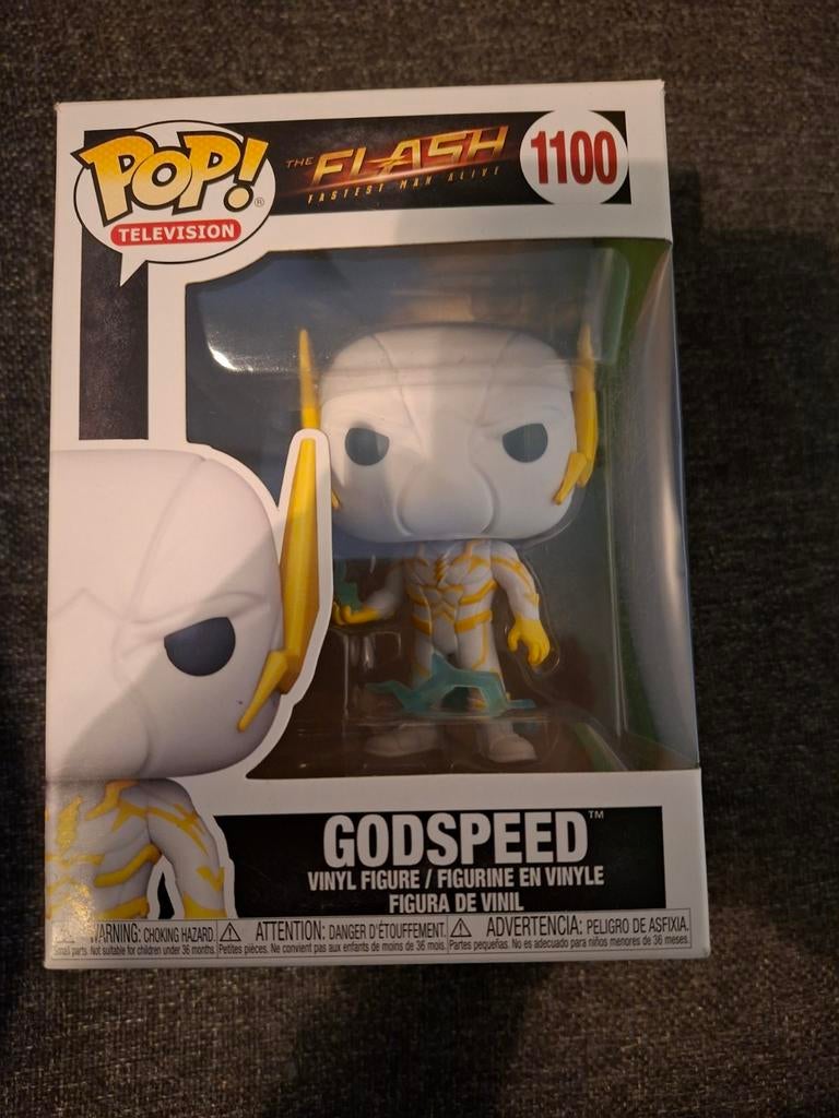 Funko Pop! The Flash Godspeed #1100 - Nieuw in doos, Ophalen of Verzenden