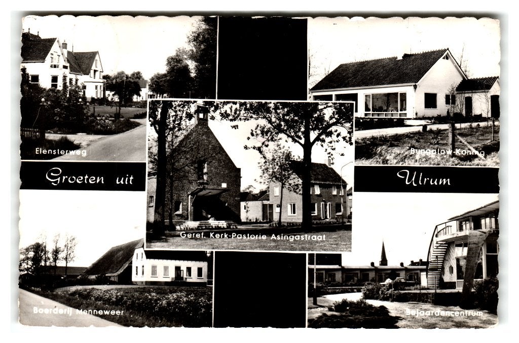 Ulrum, Groeten uit, Verzenden, 1960 tot 1980, Gelopen, Groningen