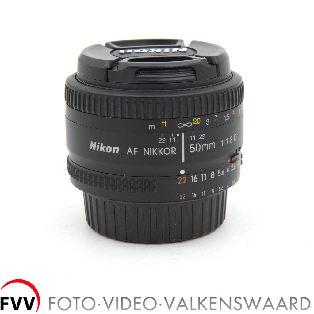 Nikon AF Nikkor 50 mm F1.8 D, Autofocus, Nikon, Ophalen of Verzenden, Zo goed als nieuw
