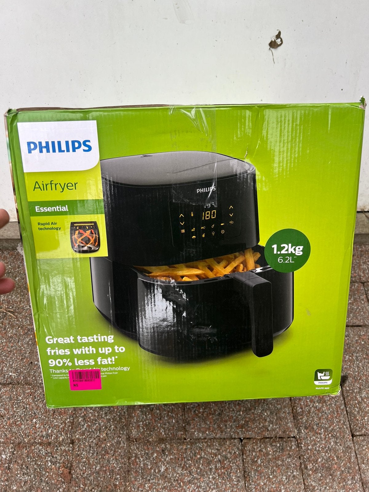 Philips Airfryer HD9270 Nieuw Niet Gebruikt, Ophalen, Nieuw, 1000 t/m 1499 gram