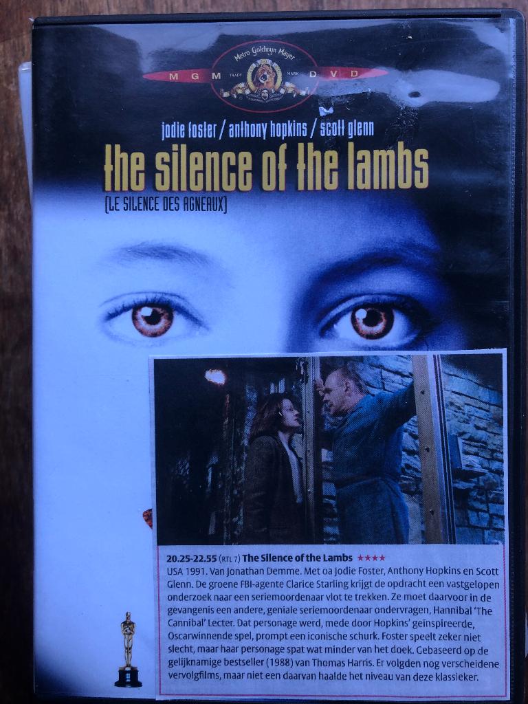 the Silence of the Lambs DVD (Thriller), Vanaf 16 jaar, Ophalen of Verzenden, Zo goed als nieuw, Overige genres