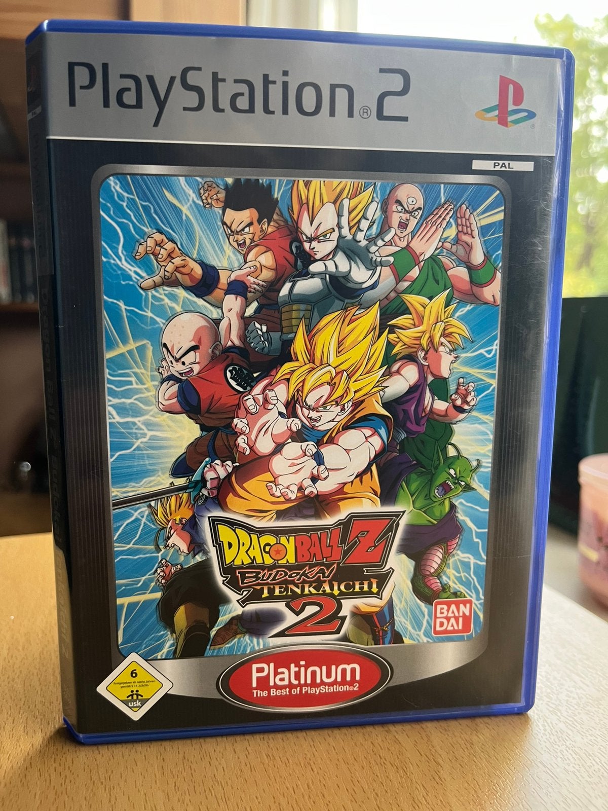 Dragon Ball Z: Budokai Tenkaichi 2 - PS2 (Platinum), Spelcomputers en Games, Gebruikt, Vechten, 2 spelers, Eén computer