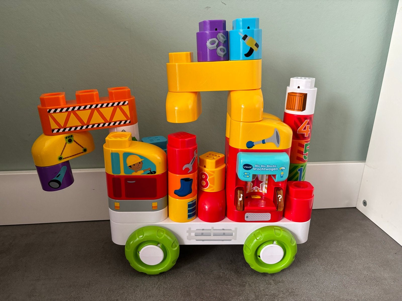 3 sets VTech Bla Bla Blocks, Ophalen of Verzenden, Gebruikt, Overige merken