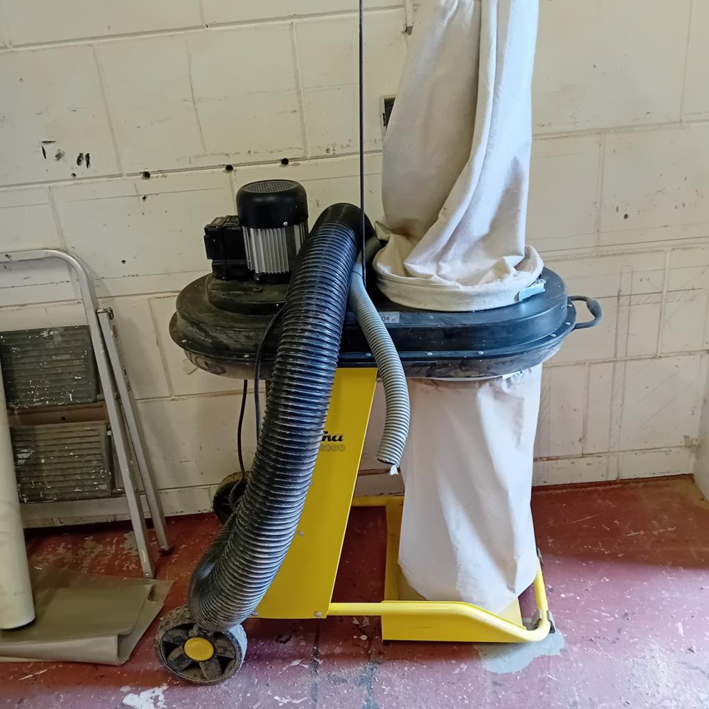 Stofafzuiger / Afzuiginstallatie voor werkplaats, Doe-het-zelf en Verbouw, Ventilatie en Afzuiging, Ophalen of Verzenden, Gebruikt