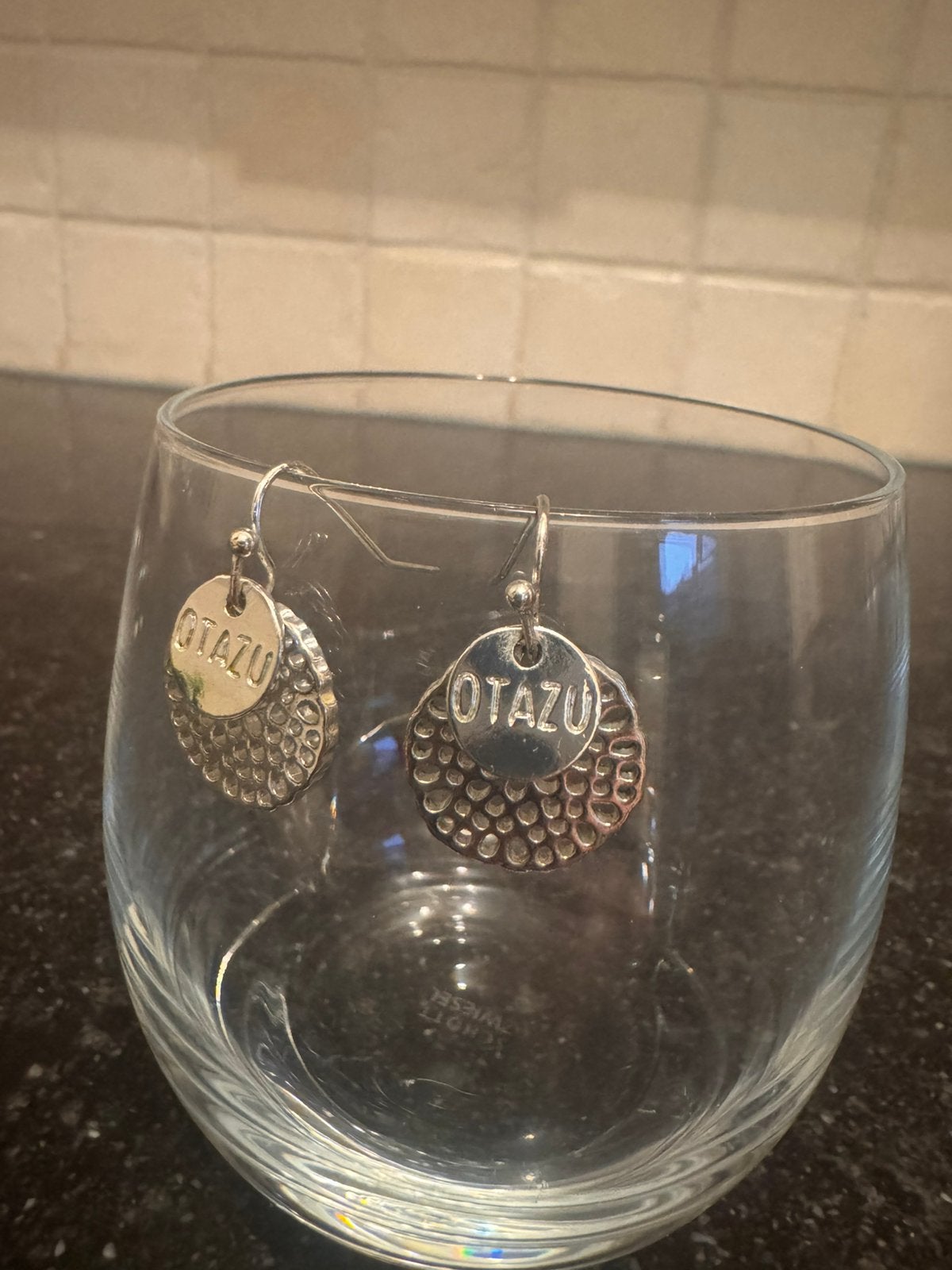 Zilveren hangers, rond, Sieraden, Tassen en Uiterlijk, Oorbellen, Ophalen of Verzenden, Zo goed als nieuw, Zilver