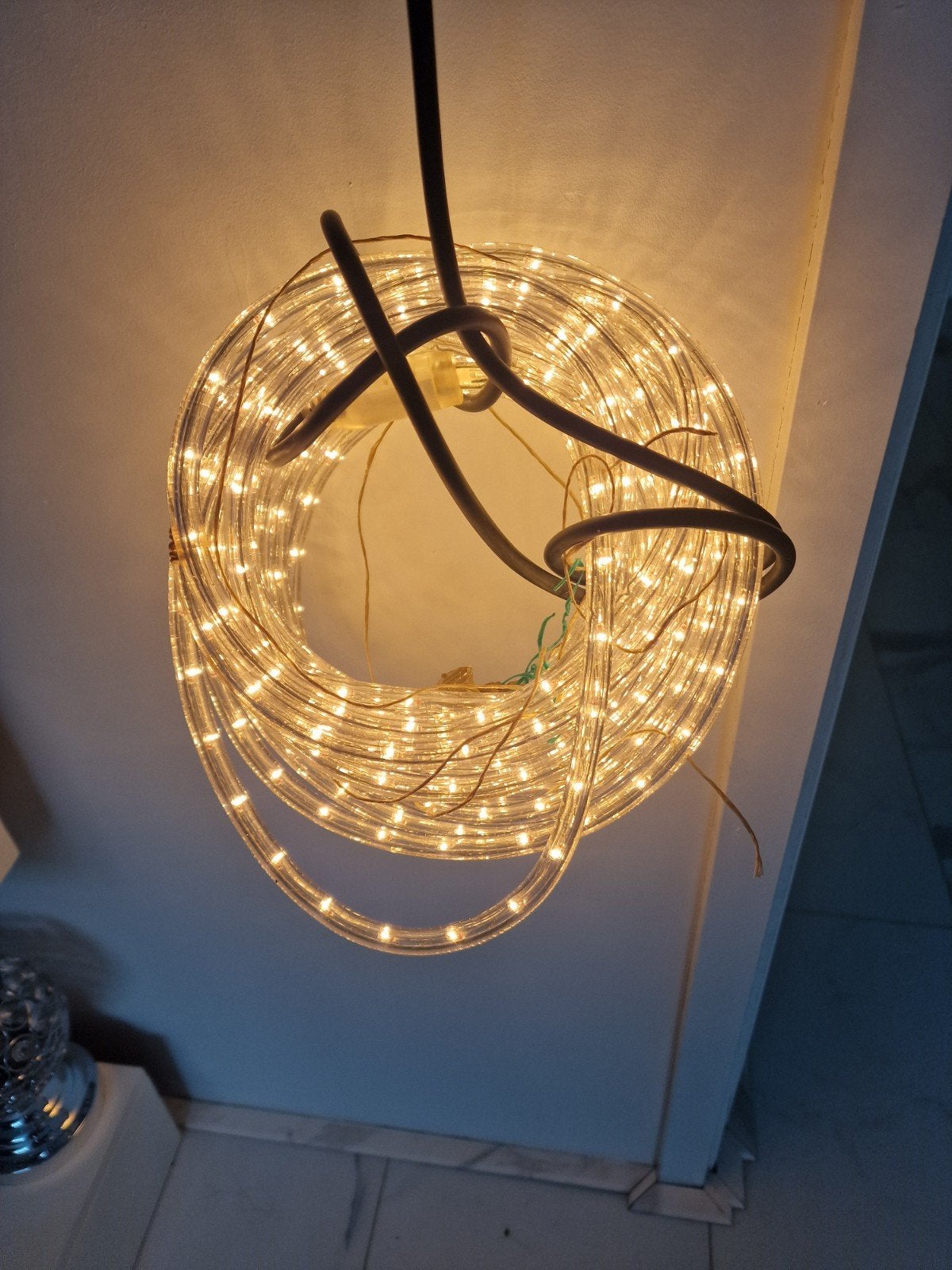 LED Lichtslang Warm Wit - 10 Meter, Wit, Overige merken, Gebruikt, Kunststof