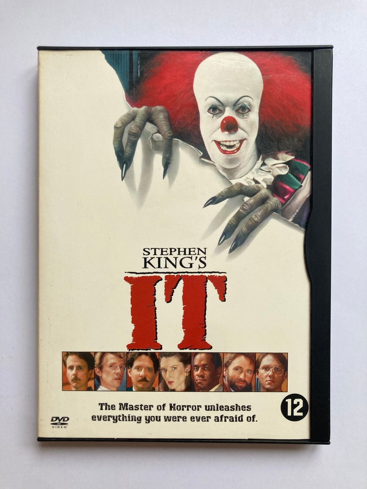 IT, 1990 / DVD / Stephen King / Tommy Lee Wallace / Snapcase, Vanaf 16 jaar, Ophalen of Verzenden, Zo goed als nieuw, Horror