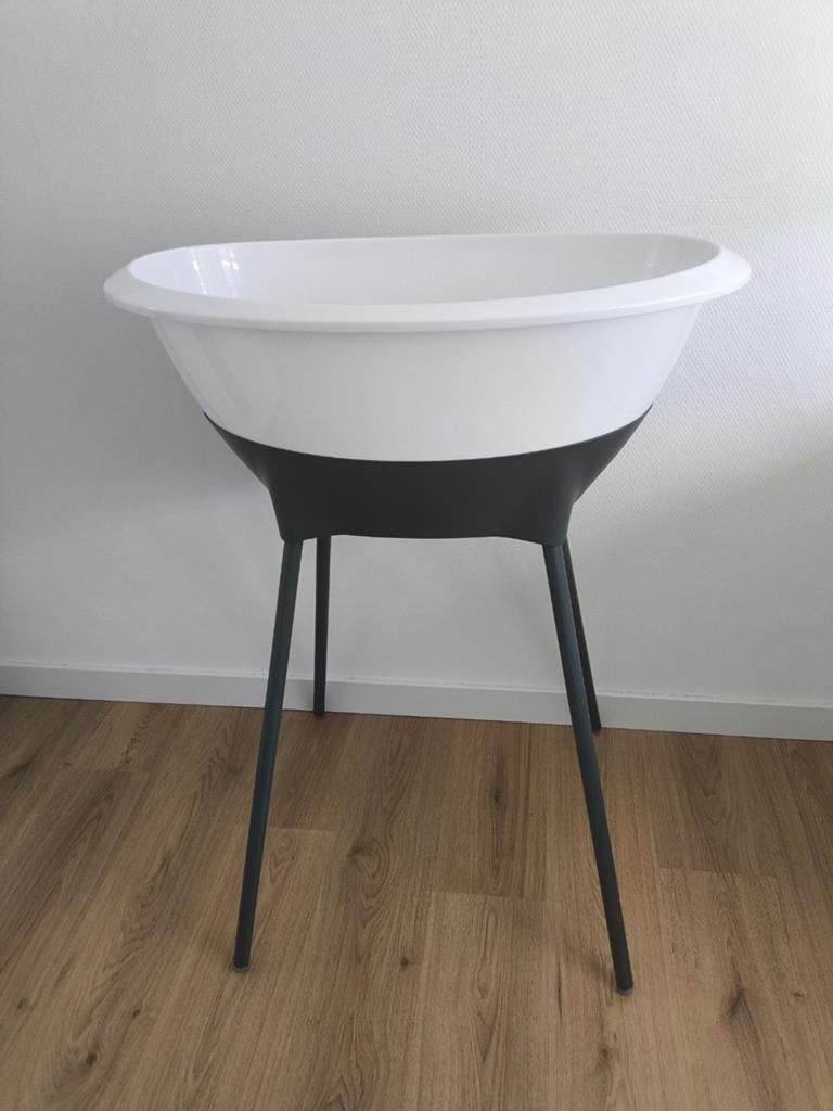 Stokke Flexi Bath X-Large met standaard en badzitje, Zo goed als nieuw, Badje, Standaard, Ophalen