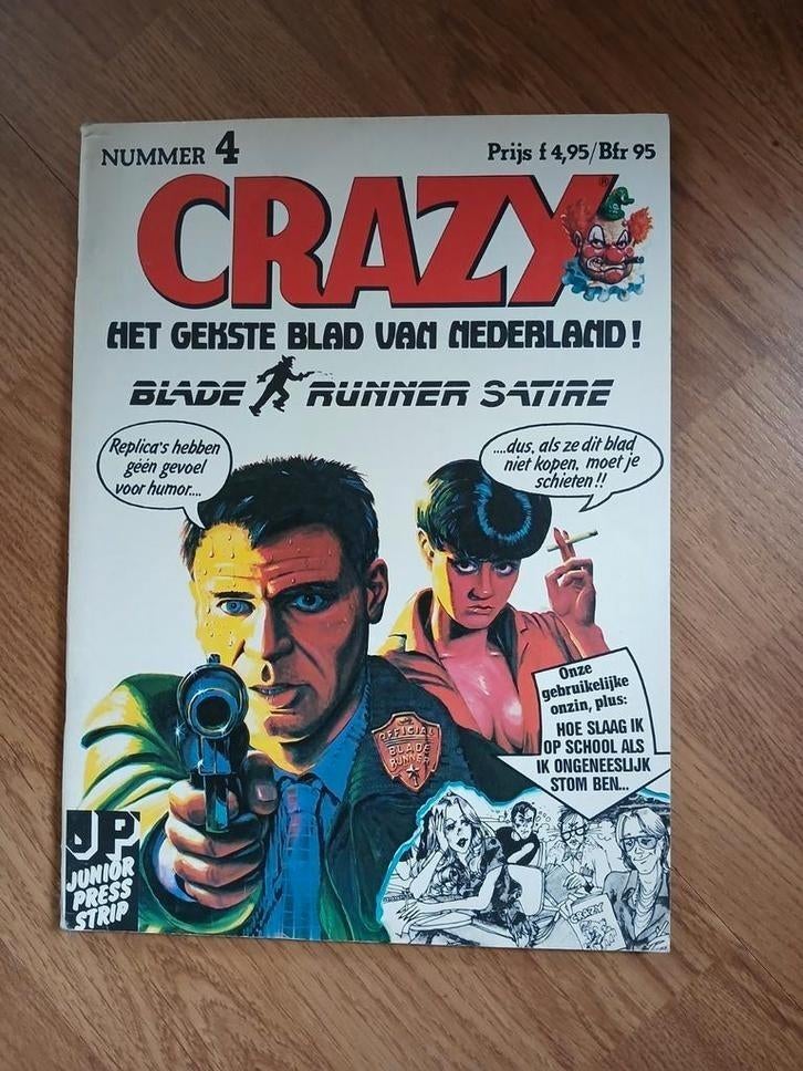 Crazy tijdschrift - Het gekste blad van Nederland!, Ophalen of Verzenden, Gelezen