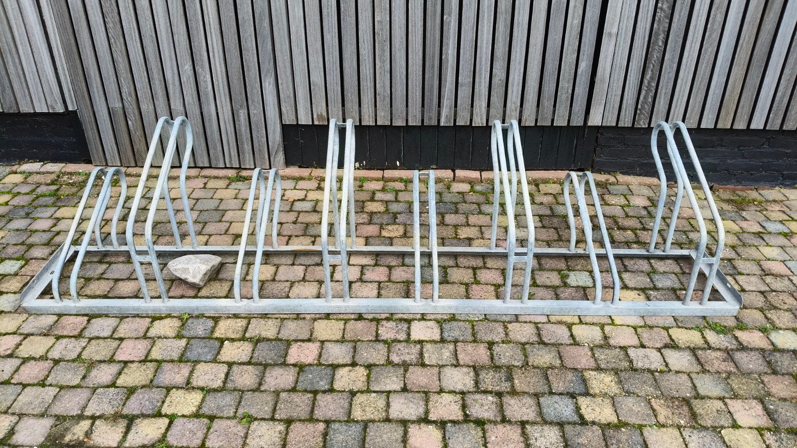 Fietsenrek voor 8 fietsen, Ophalen, Gebruikt