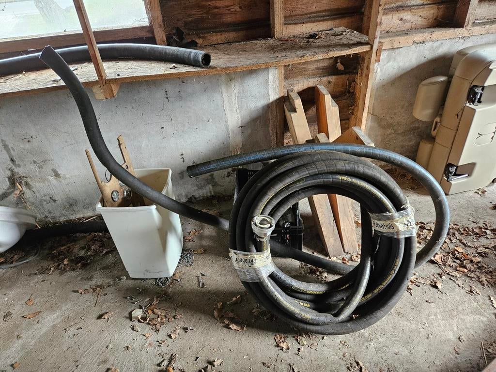 Rol rubber slang, Ophalen, Nieuw