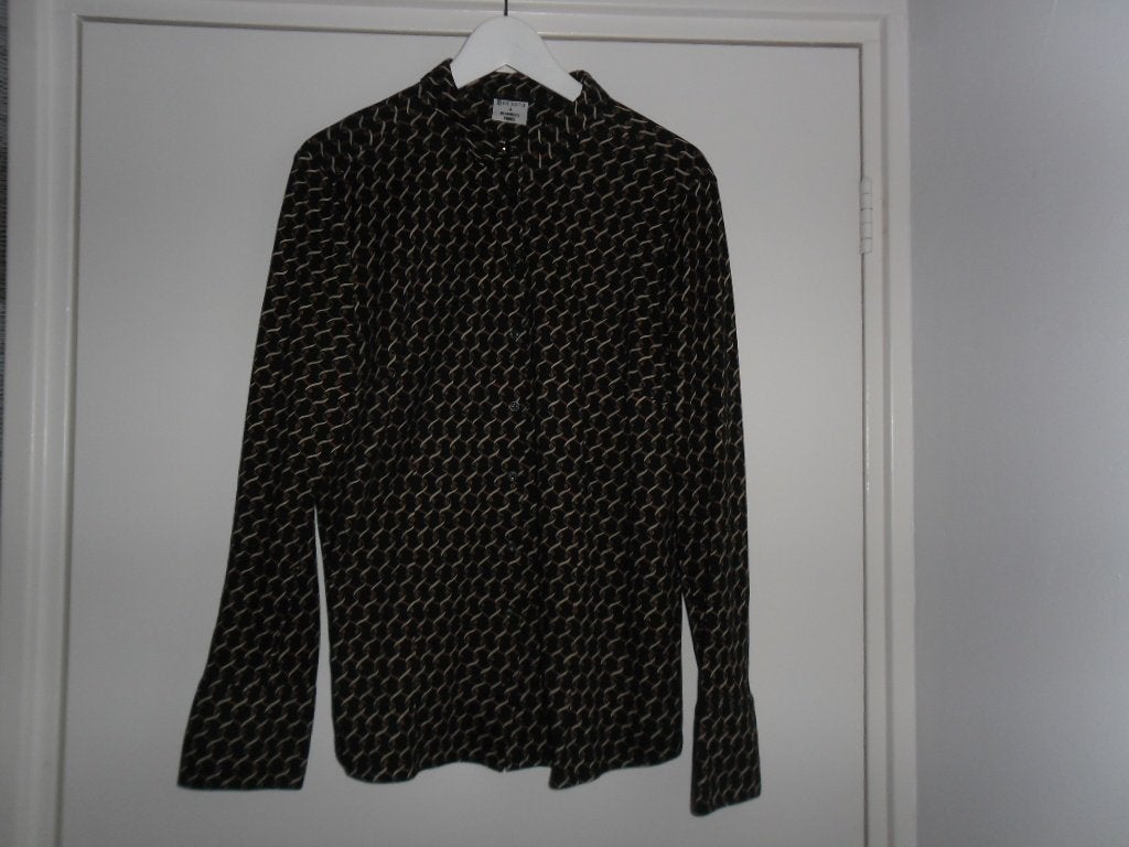 DESOTO Designer’s Choice Zwart/Rood/Bruine Blouse Maat XL, Maat 46/48 (XL) of groter, Ophalen of Verzenden, Zo goed als nieuw
