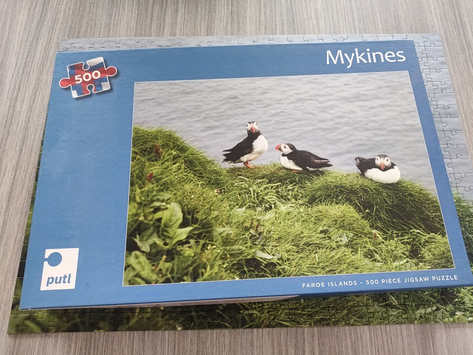 Putl puzzel 500 stukjes Faroe Islands, Ophalen of Verzenden, 500 t/m 1500 stukjes, Zo goed als nieuw, Legpuzzel