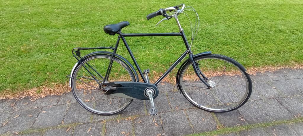 20€ goede leuke herenfiets Rotterdam Kralingen, Gebruikt, Versnellingen, 57 tot 61 cm, Ophalen