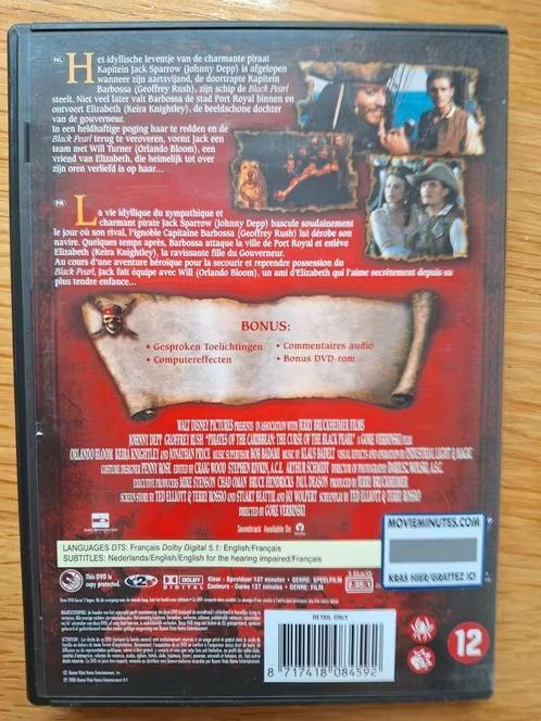 Dvd pirates of the caribean, the curse of the black pearl h3, Vanaf 12 jaar, Ophalen of Verzenden, Zo goed als nieuw