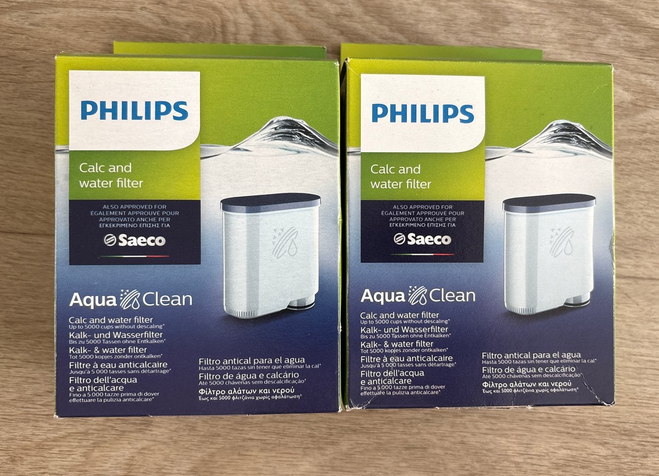 Philips Saeco AquaClean Calc en Waterfilter (2 stuks), Ophalen of Verzenden, Nieuw