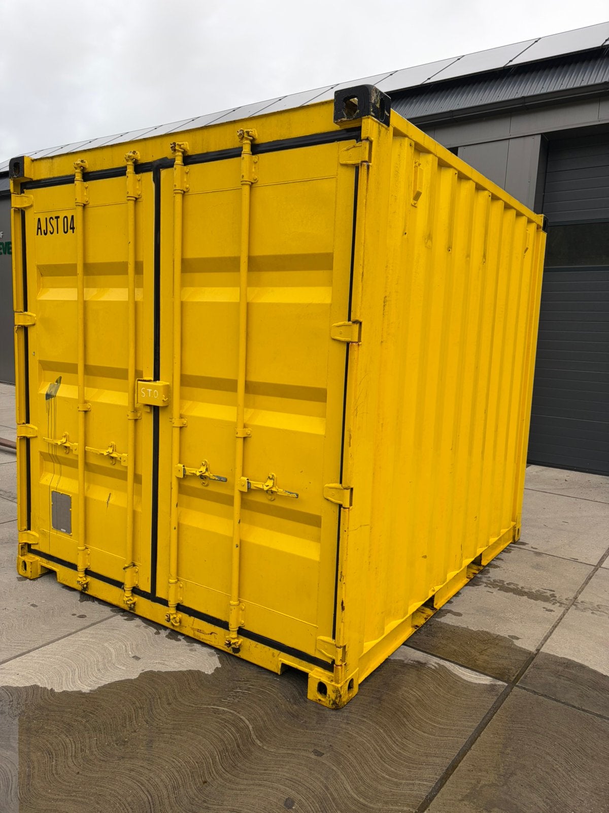 10ft container te koop, Ophalen