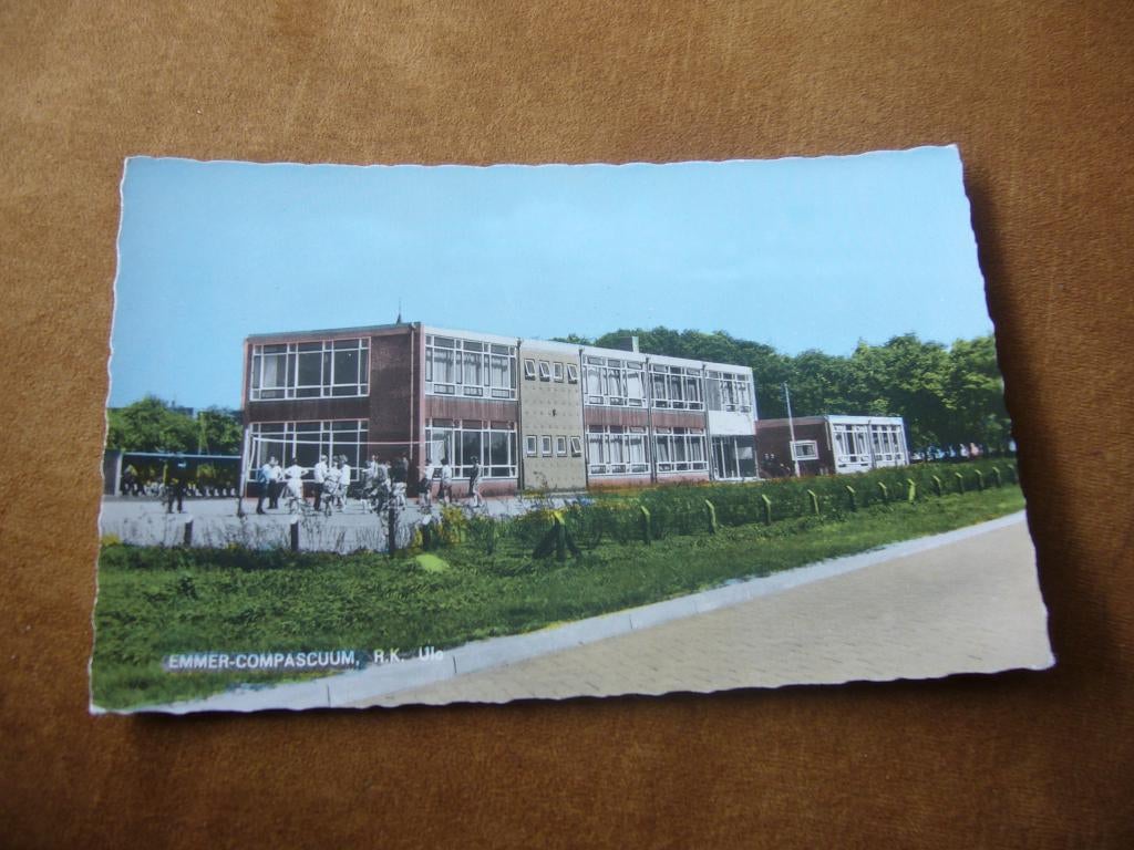 EMMER COMPASCUUM  =  R.K. ULO, Verzamelen, Ansichtkaarten | Nederland, Ophalen of Verzenden, 1940 tot 1960, Ongelopen