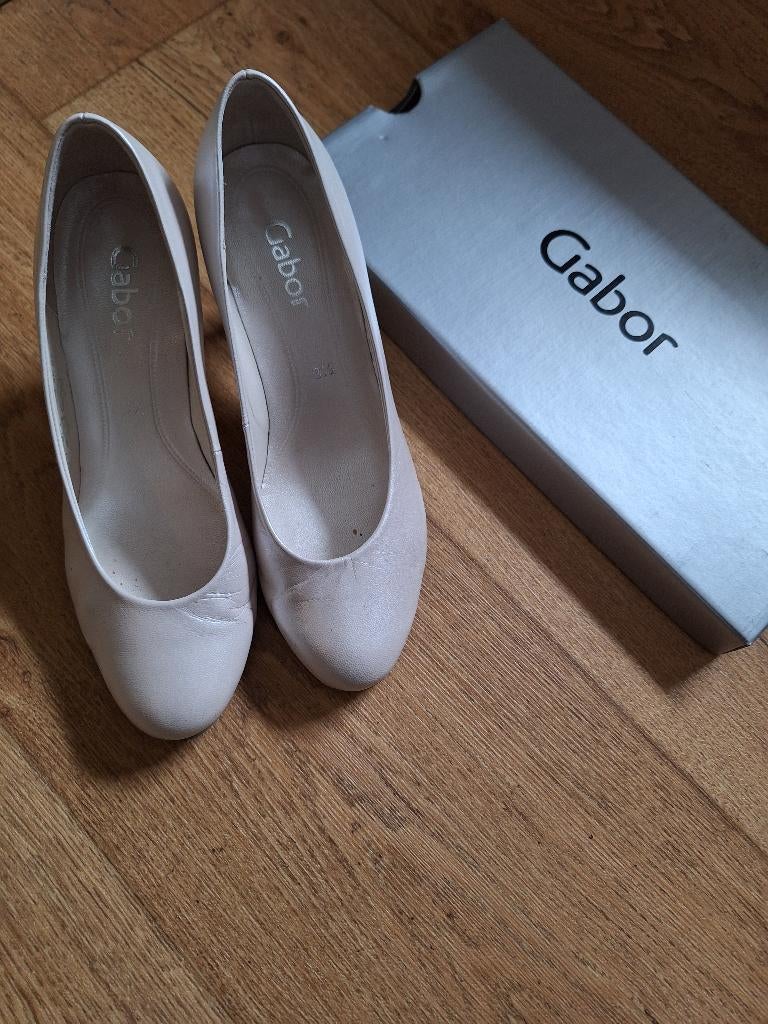 Pumps in off-white, Ophalen, Pumps, Wit, Gabor