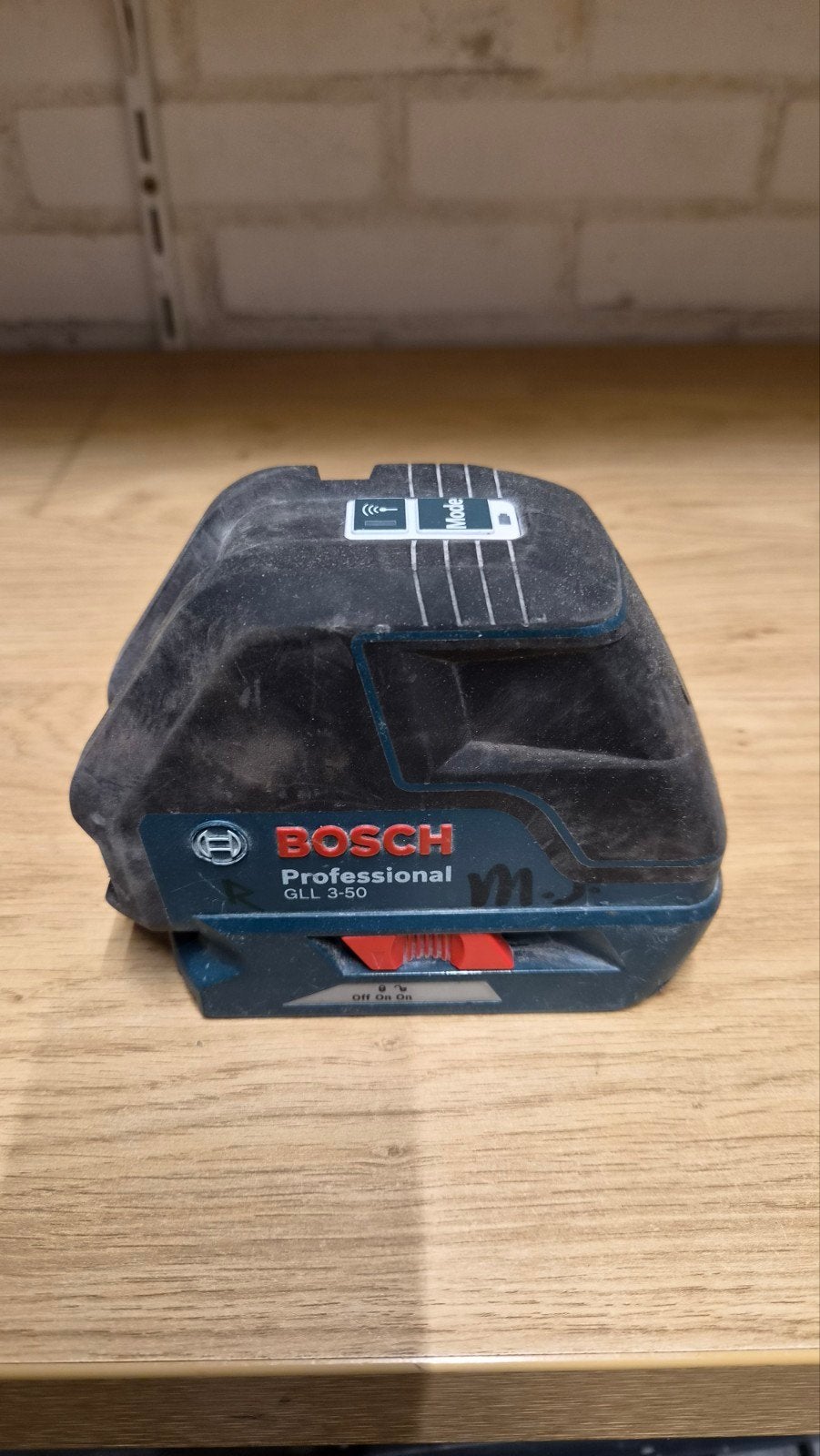 kruis laser Bosch 4  AA baterijen, Ophalen, Gebruikt