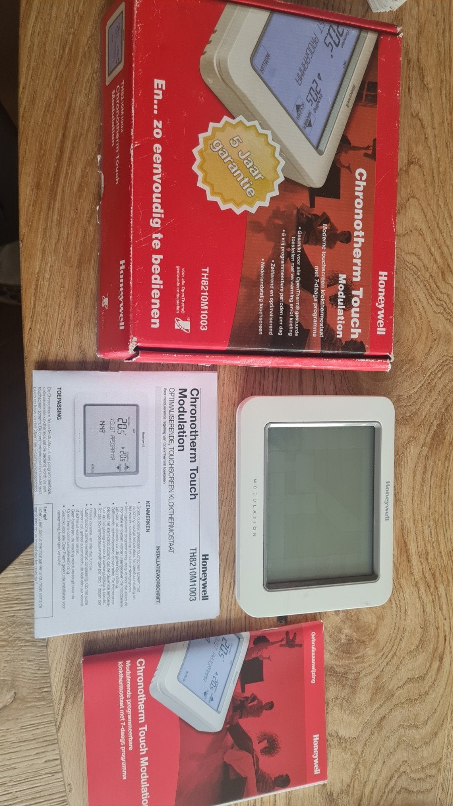 Honeywell Chronotherm Touch Modulation (klokthermostaat), Ophalen of Verzenden, Slimme thermostaat, Gebruikt