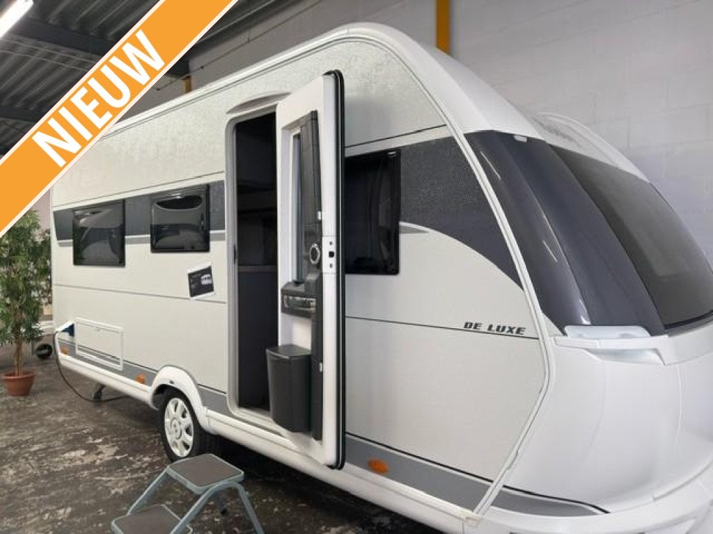 Hobby 460 LU Luxe 2026, Caravans en Kamperen, Schokbreker, Rondzit, Hobby, Bedrijf