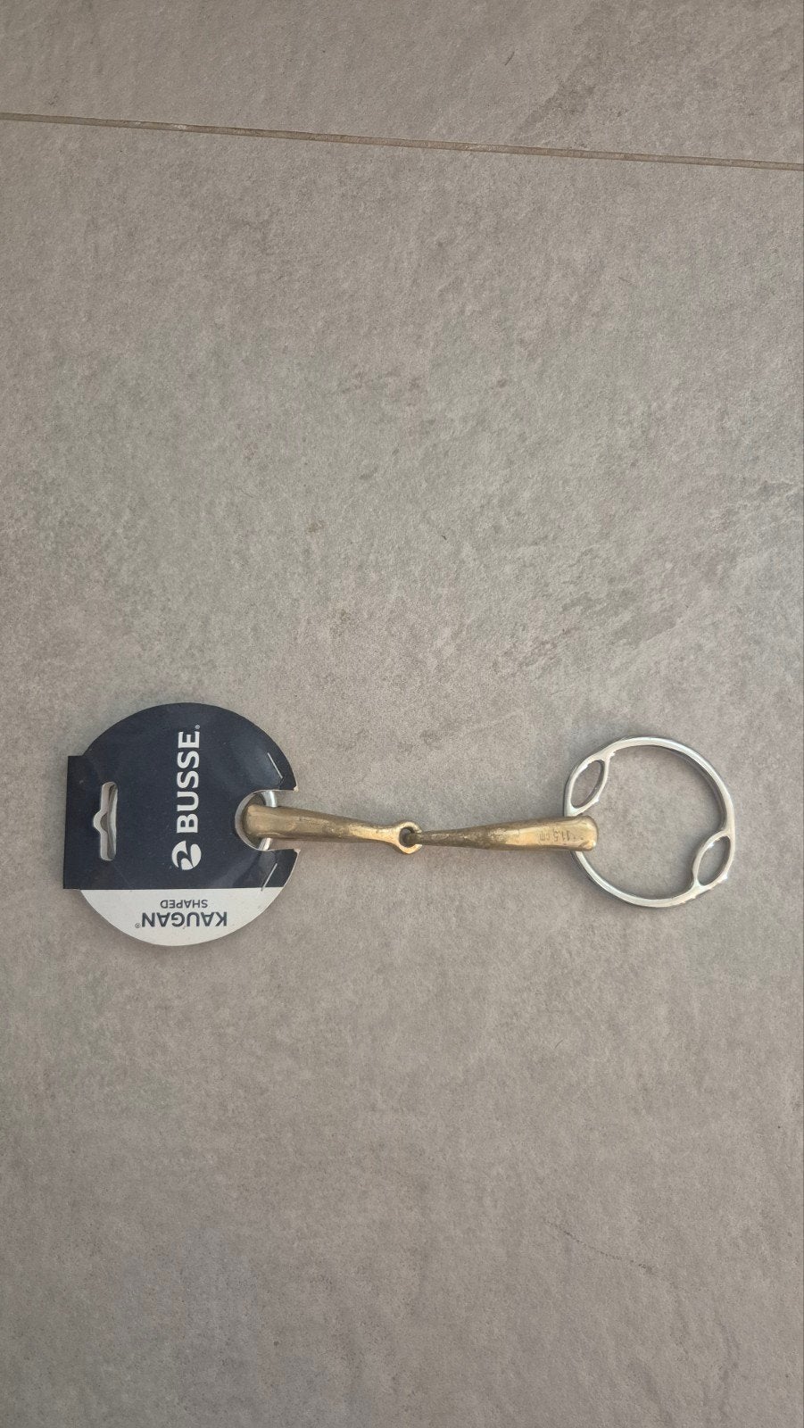 Busse Enkelgebroken Anatomische Soft-ring watertrens Kaugan, Dieren en Toebehoren, Springen, Nieuw, Ophalen of Verzenden, Anatomisch gevormd