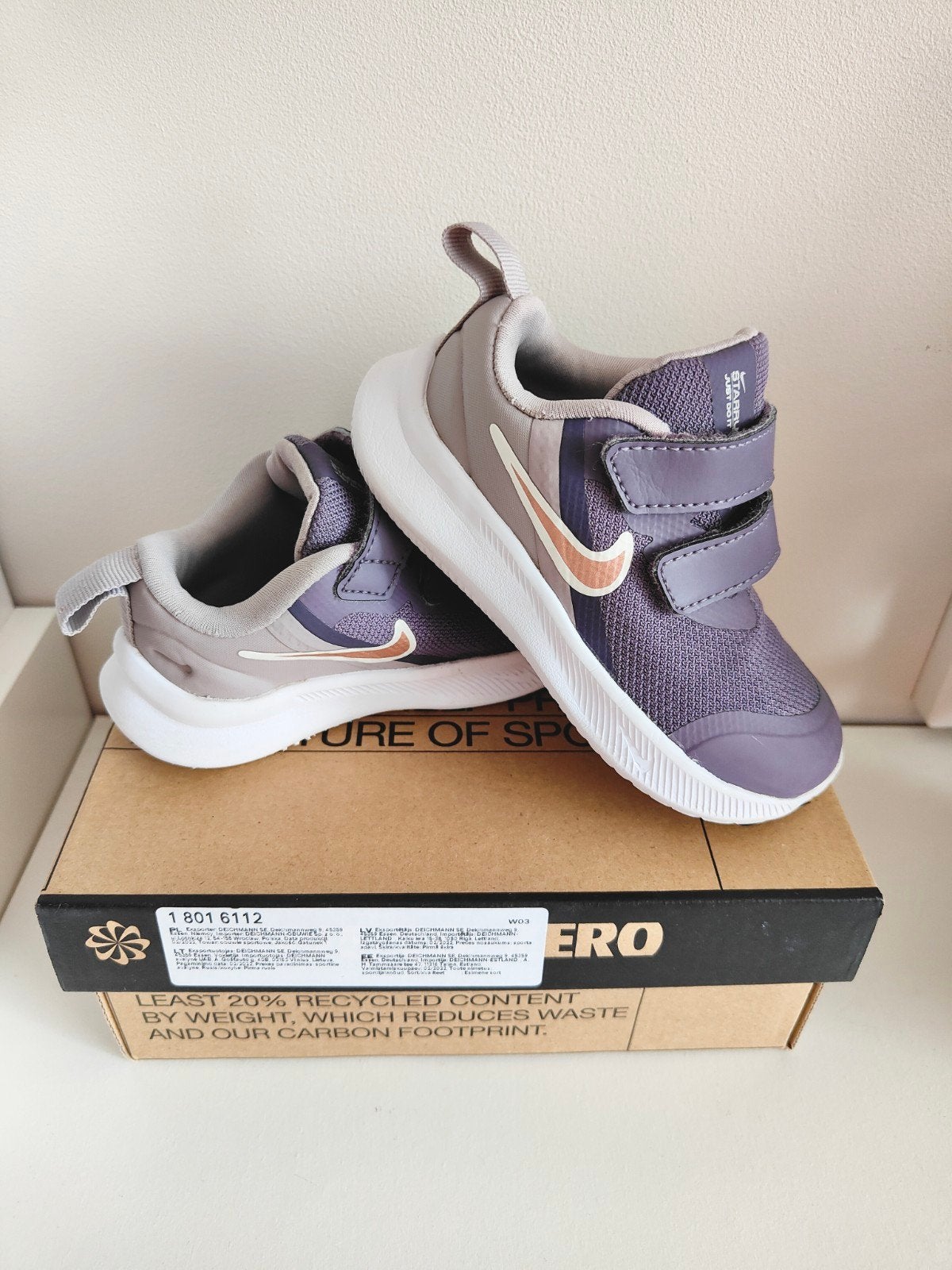Kinderschoenen Nike maat 23.5 (13cm), Schoentjes, Jongetje of Meisje, Ophalen of Verzenden, Zo goed als nieuw