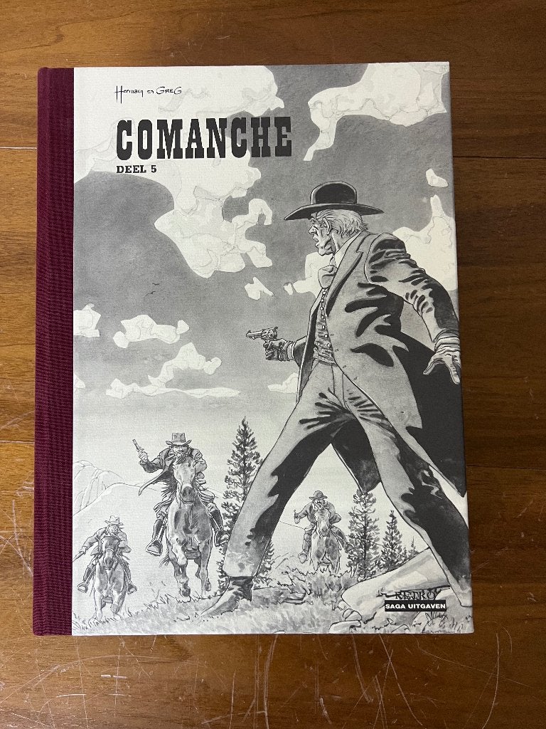 Comanche HC 1 t/m 5 compleet als nieuw slecht 250 drukken, Complete serie of reeks, Ophalen of Verzenden, Zo goed als nieuw