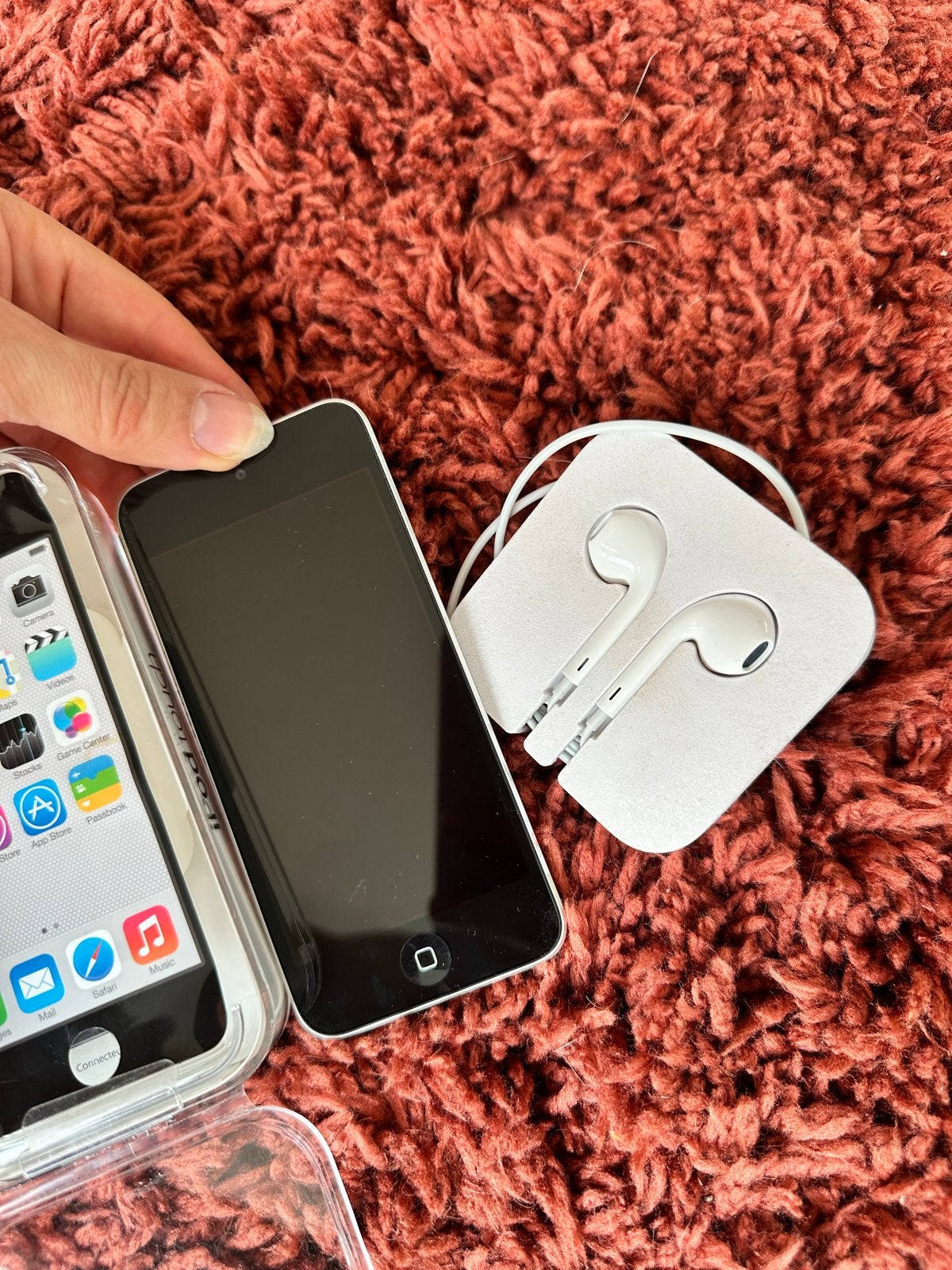 Apple iPod Touch 5de generatie 16 gb met oortjes, Audio, Tv en Foto, Mp3-spelers | Apple iPod, Touch, Ophalen of Verzenden, Zo goed als nieuw