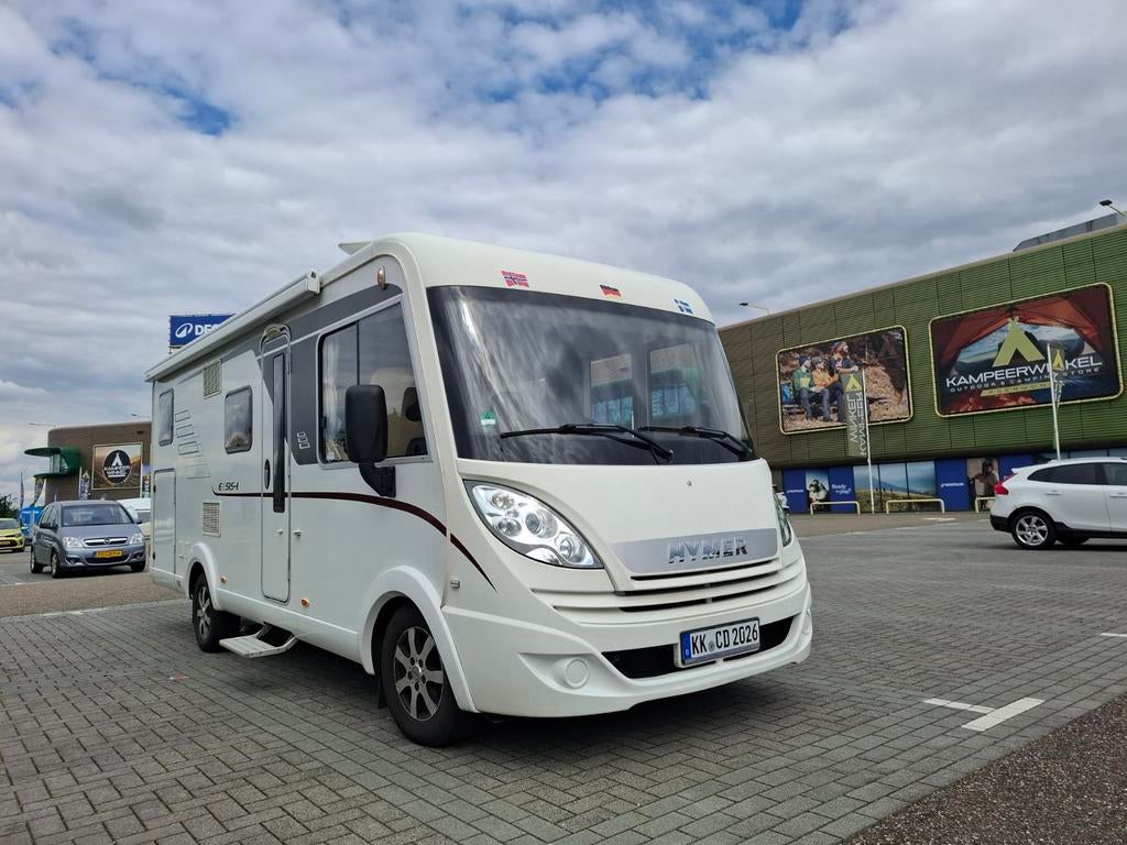 Prachtige Hymer Exsis-i 578 | Euro 5 | B rijbewijs camper, Caravans en Kamperen, Integraal, Fiat, Gaslek-detector, 6 tot 7 meter