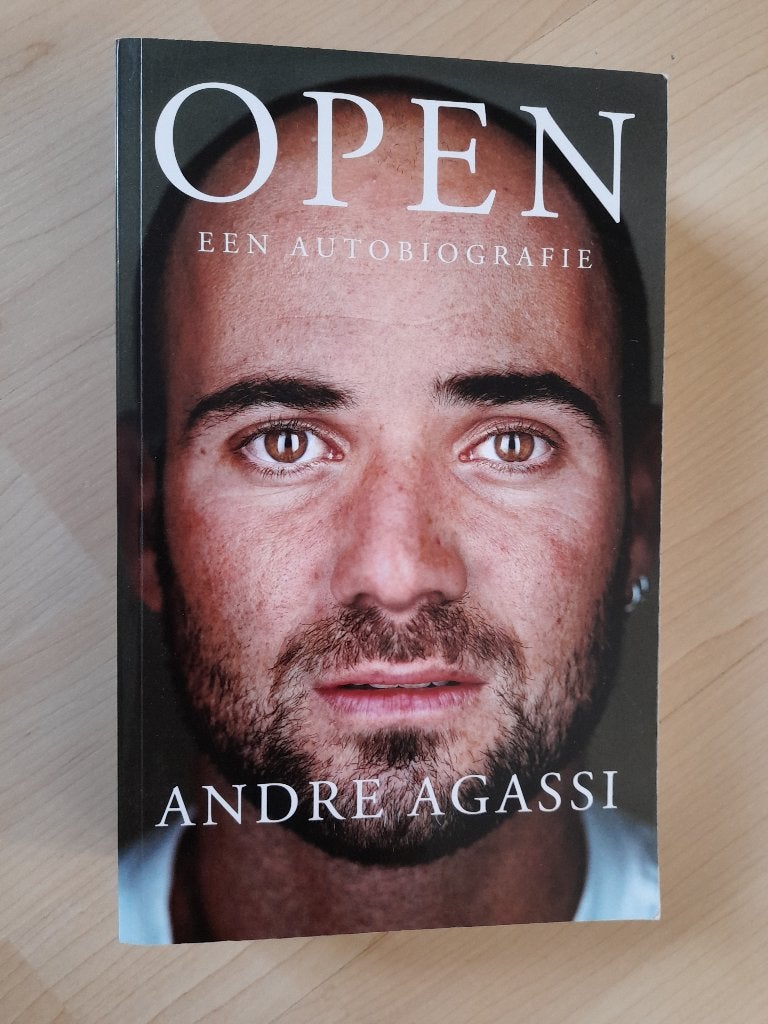 OPEN Andre Agassi Een autobiografie, Ophalen of Verzenden, Zo goed als nieuw