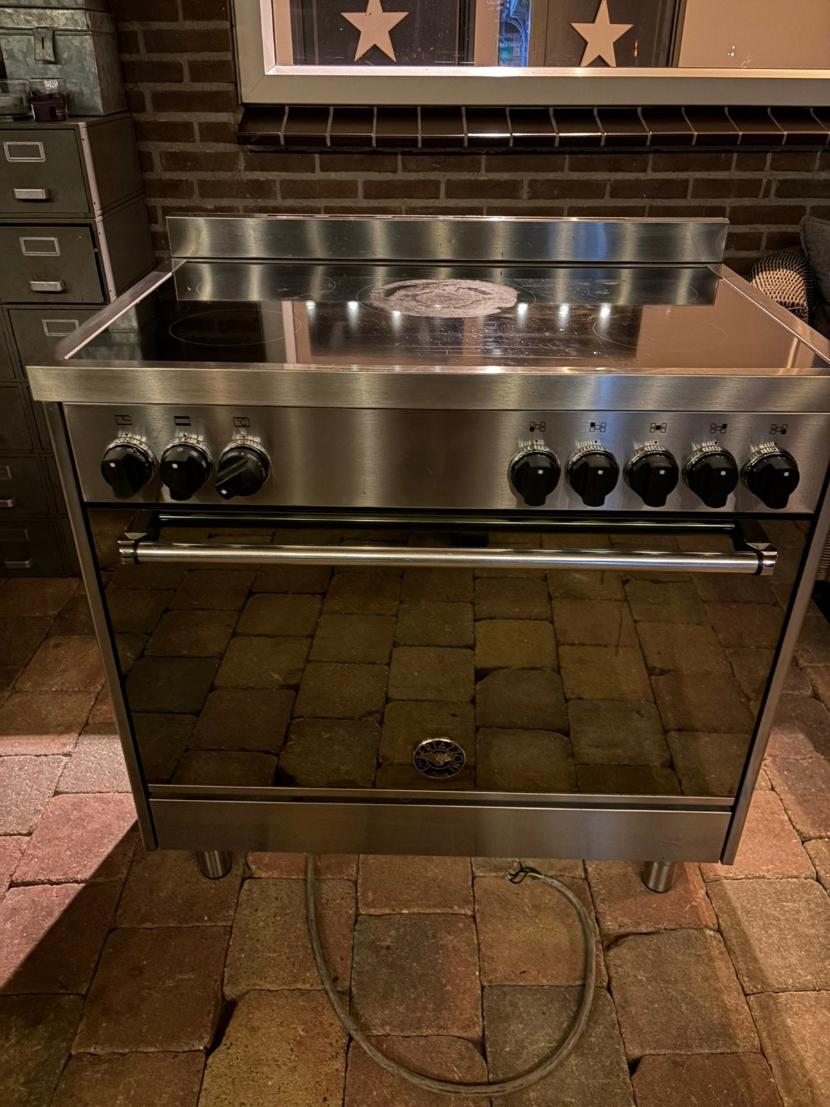 Defecte inductie oven, Ophalen, Hete lucht, 60 cm of meer, Inductie