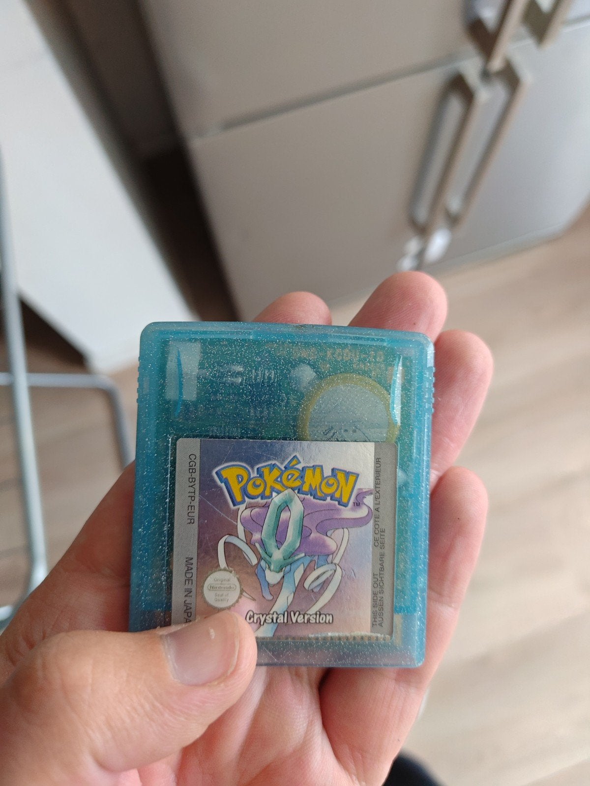 Pokémon Crystal Version - Game Boy Color, Spelcomputers en Games, Gebruikt, 1 speler, Ophalen of Verzenden, Role Playing Game (Rpg)