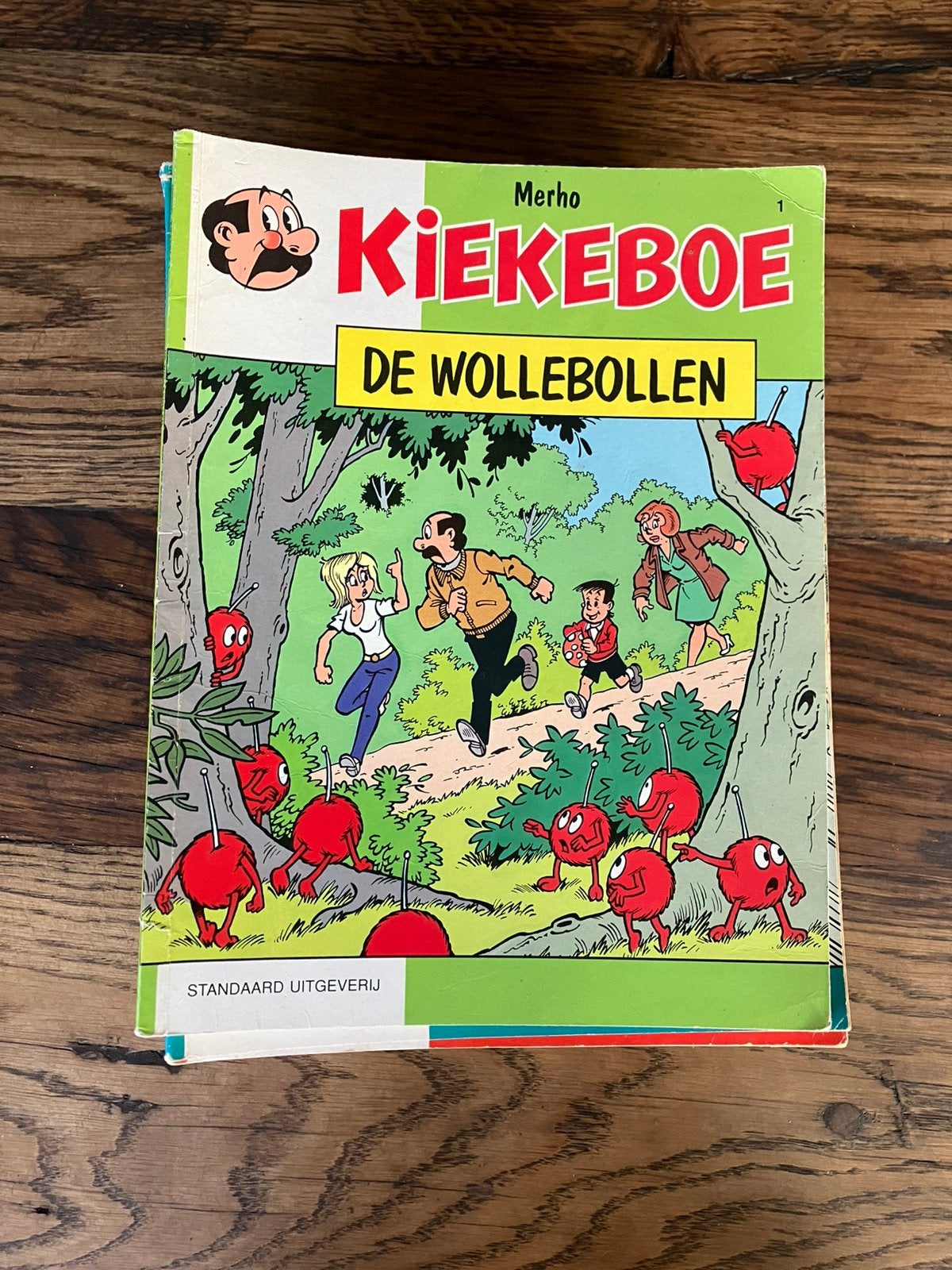 Verzameling Kiekeboe stripboeken, Meerdere stripboeken, Ophalen, Gelezen