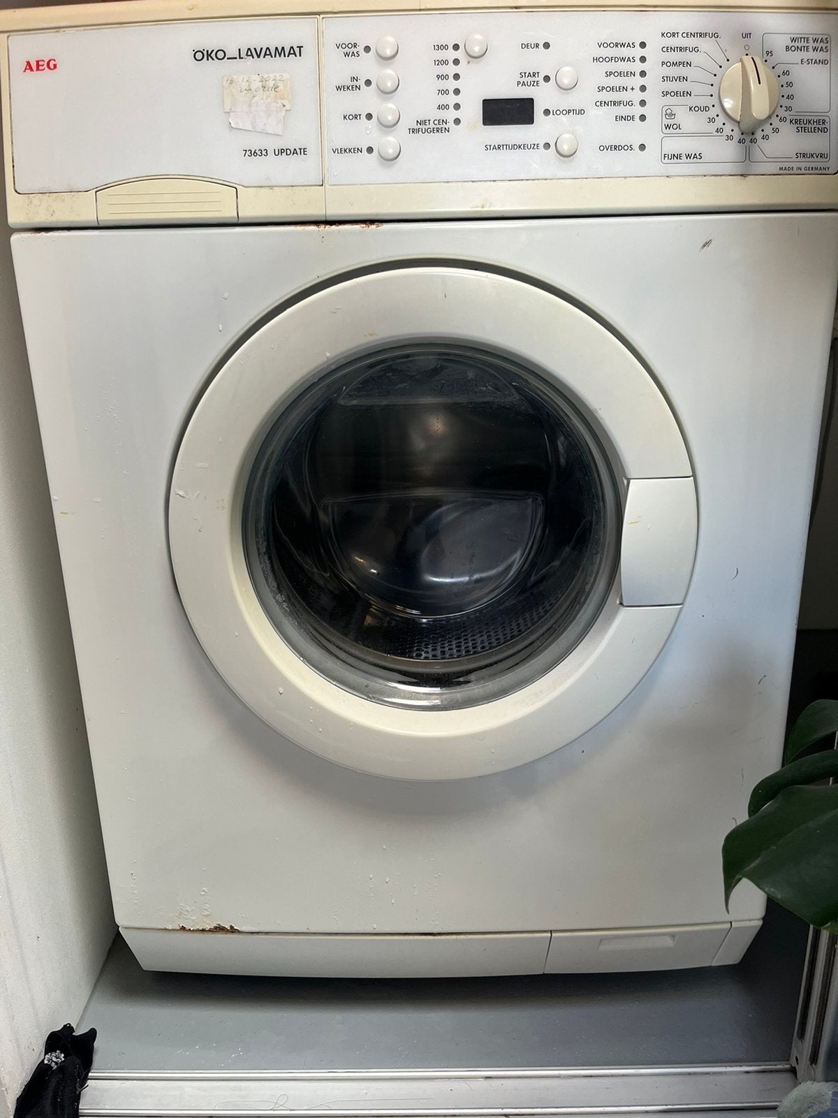 Aeg oko lavamat update 73633, Ophalen of Verzenden, Zo goed als nieuw, 1200 tot 1600 toeren, 85 tot 90 cm