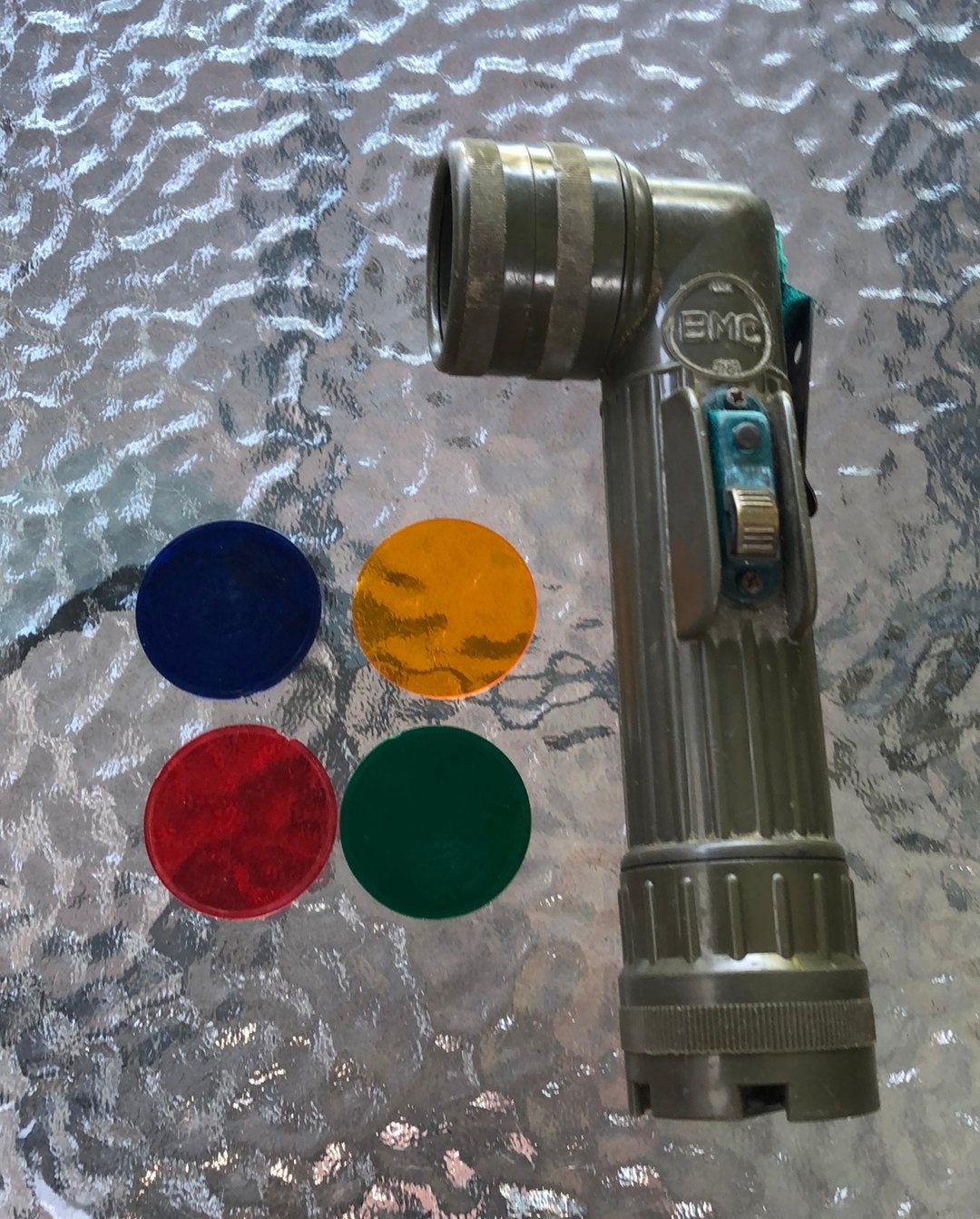 Originele TL-122 militaire hoekzaklamp, Ophalen of Verzenden, Landmacht, Nederland, Overige typen