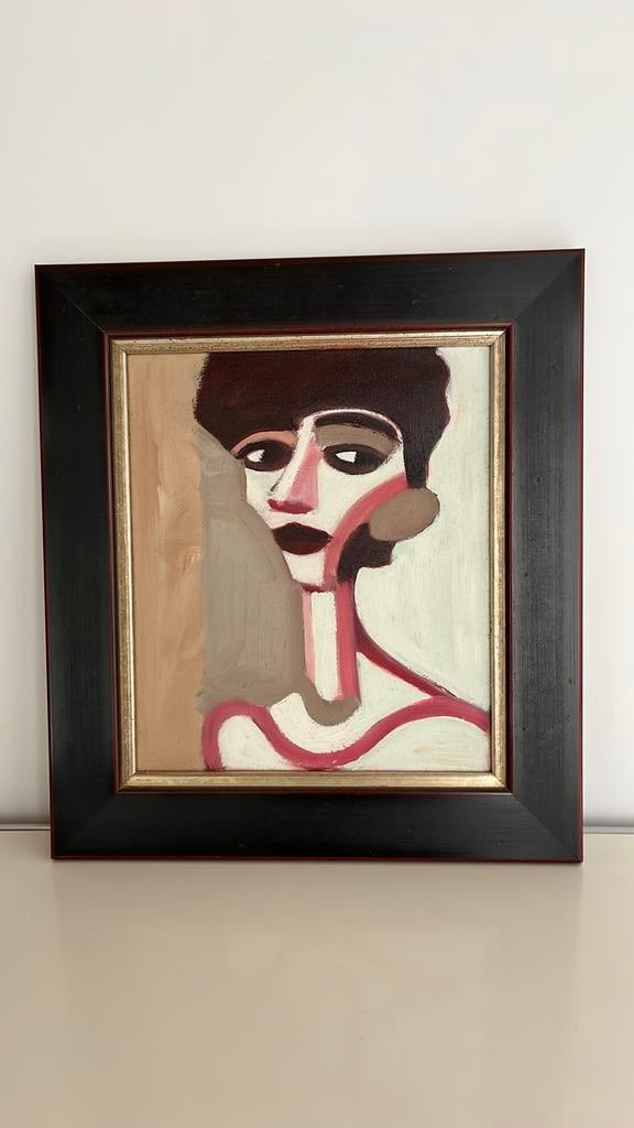 Ed Dukkers schilderij, Antiek en Kunst, Ophalen of Verzenden