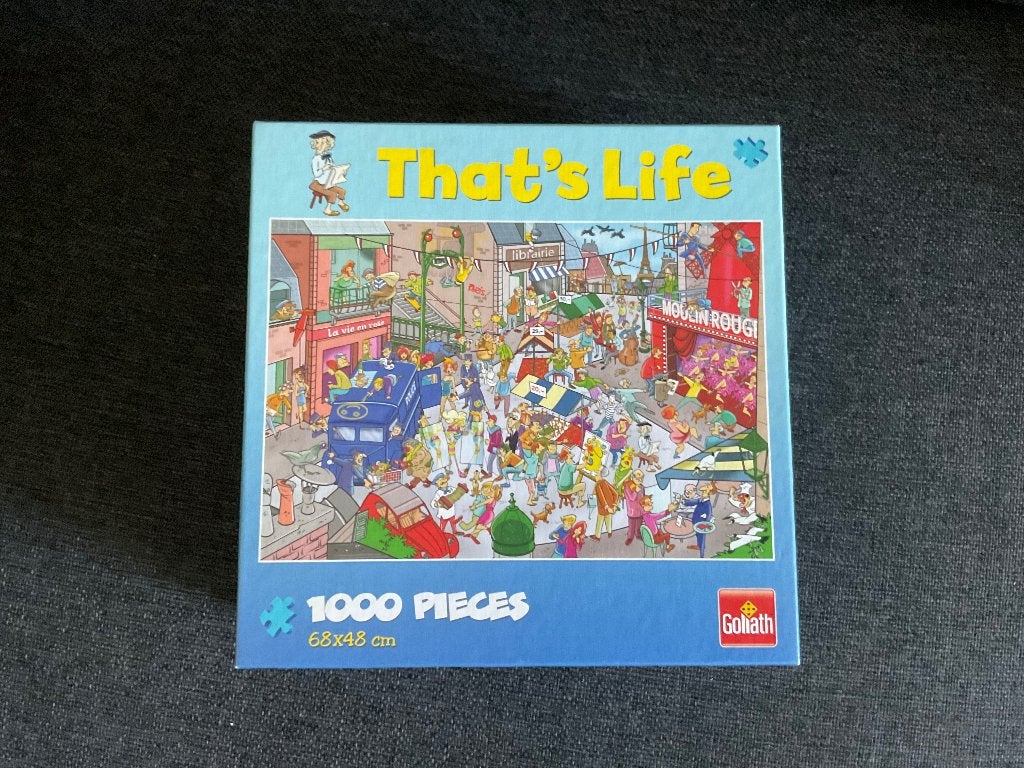 That’s life puzzels 1000 stukjes, Ophalen, 500 t/m 1500 stukjes, Zo goed als nieuw, Legpuzzel
