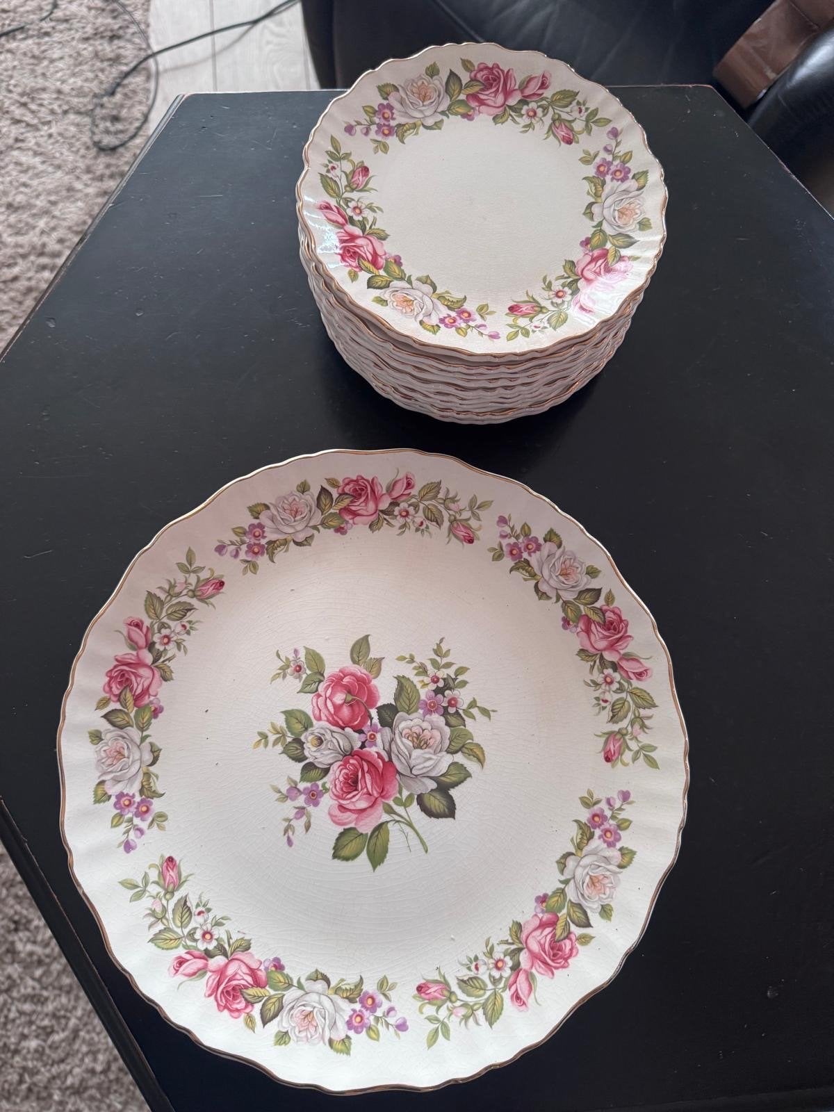 Old Foley James Kent Ltd Harmony Rose Servies, Antiek en Kunst, Ophalen of Verzenden