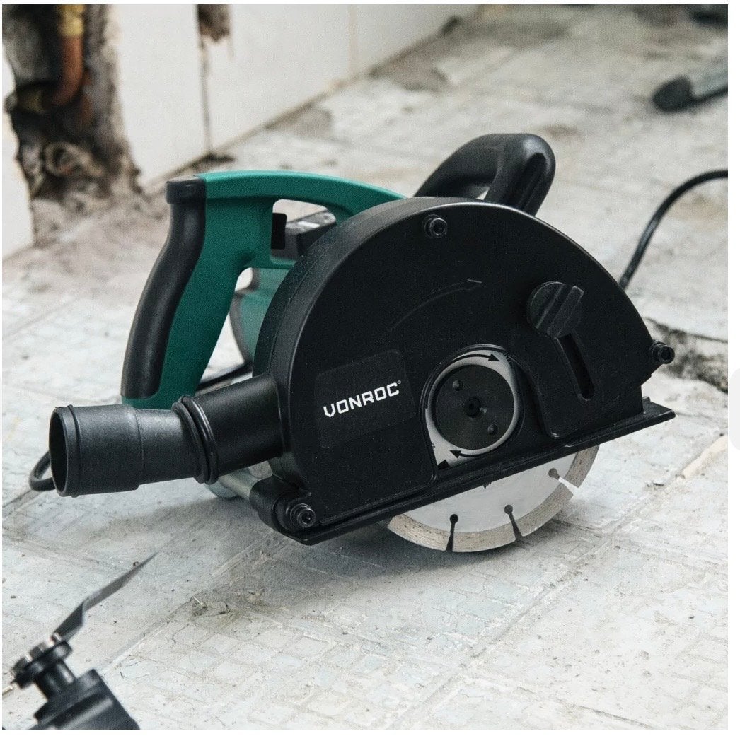 Nieuwe VONROC Muurfrees 1700W - Ongebruikt, Ophalen, Overige typen, Nieuw, 30 tot 70 mm
