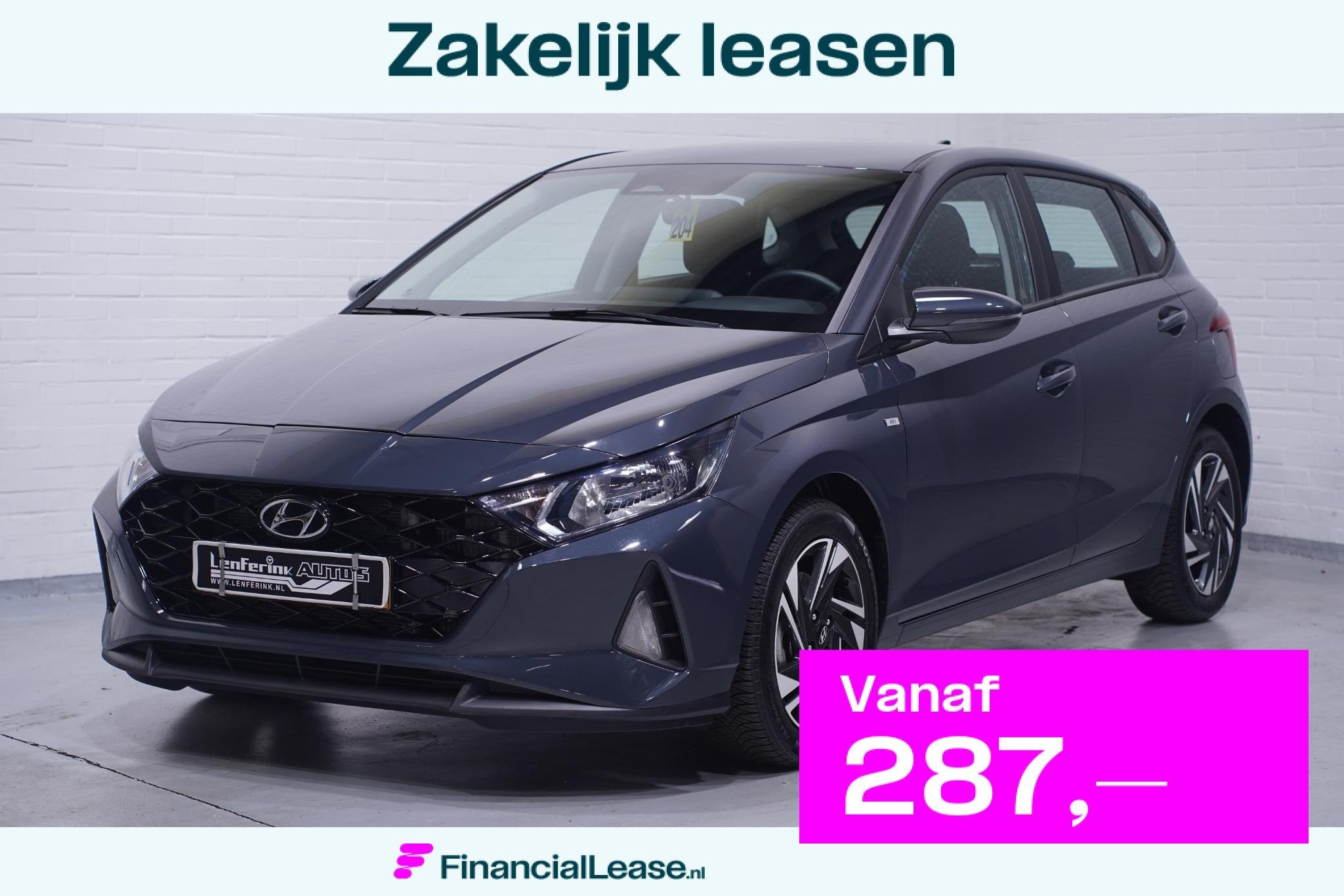 Hyundai i20 1.0 T-GDI Trend Mild Hybrid Apple Carplay Camera, Gebruikt, 1110 kg, Bedrijf, 3 cilinders
