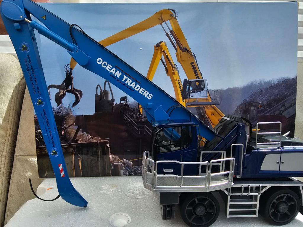 Liebherr LH80M Industry overslagkraan OceanTraders nieuw NZG, Ophalen of Verzenden, Nieuw, Hijskraan, Tractor of Landbouw, NZG