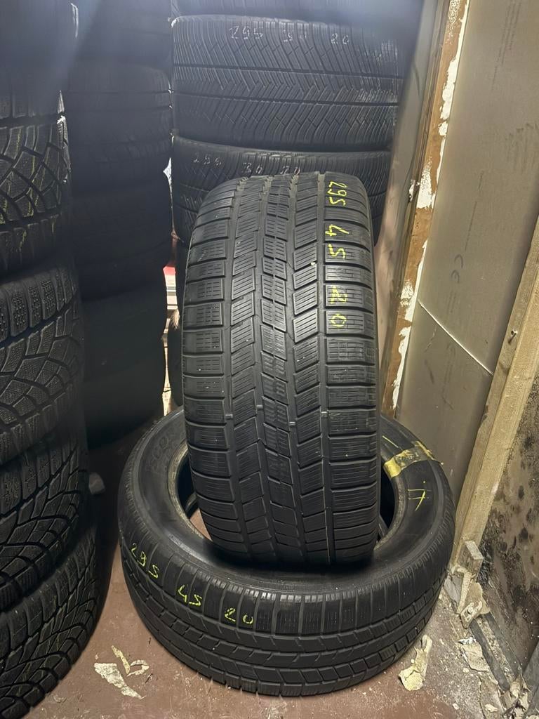 295-45-20 2954520 PİRELLİ 5,5mm profiel (inc monteren), Auto-onderdelen, Banden en Velgen, Ophalen, Gebruikt, 295 mm, Winterbanden
