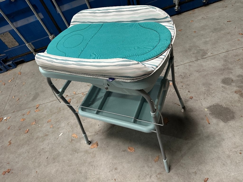 Chicco Cuddle & Bubble – babybadje en verschoontafel 2-in-1, Ophalen, Zo goed als nieuw, Badje, Standaard